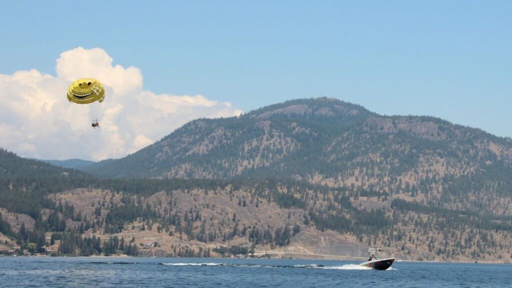 THE BEST PARASAILING ADVENTURES ACROSS NORTH AMERICA Okanagan Lake
